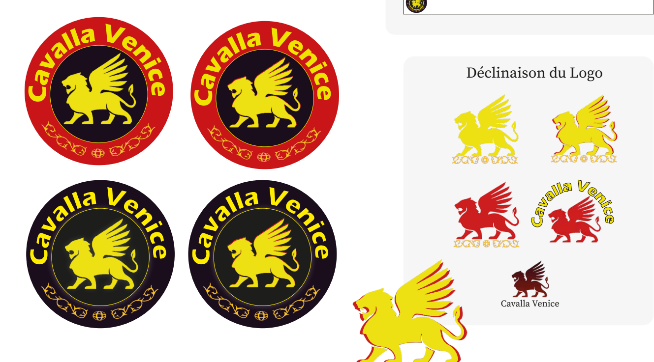 Identité visuelle Cavalla Venice